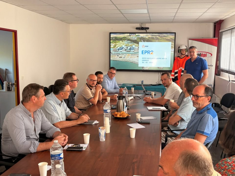 Petit-déjeuner EPR2 chez Dieppe Méca Energies !