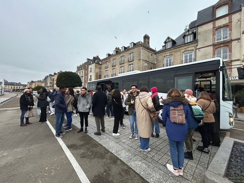 4ème édition du Bus Tour Dieppe Meca Énergies avec les internes du Centre Hospitalier de Dieppe